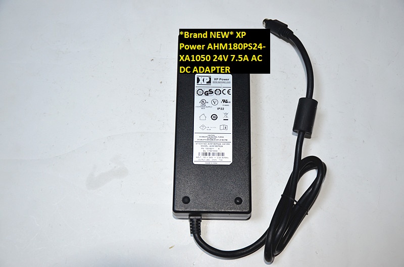 *Brand NEW* XP Power AHM180PS24-XA1050 24V 7.5A AC DC ADAPTER